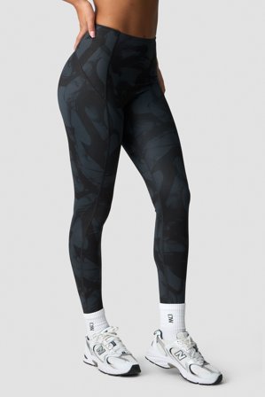 ICANIWILL - Sculpt Tights W Smoke Grey - Treningstights - Dame - ICIW