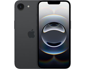 Apple iPhone 16e 128GB - Black - Fyndvara - iPhone 16e – 128GB