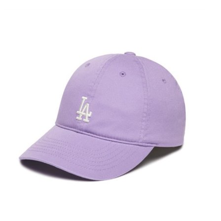 MLB Los Angeles Dodgers LA Broderet Baseball Kasket - Lilla