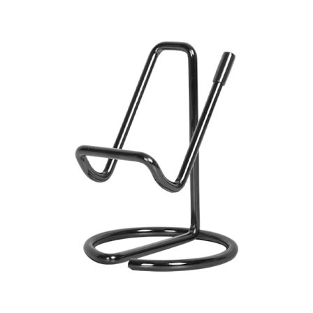 Skrivebordsstativ til mobiltelefon - Kompatibel med iPhone og mobiltelefoner - Sort