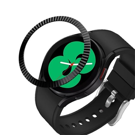 Samsung Galaxy Watch 4 Classic (42mm) stainless steel bevel ring - Black