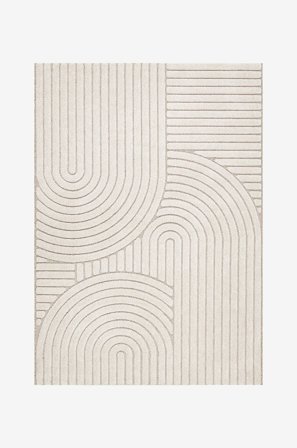 KM Home - Matto Nature - Beige - Sileät matot - 280X380 - - Homeroom