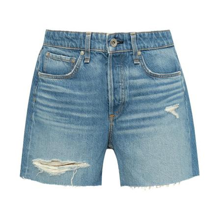 Rag & Bone, ‘Rosa’ denim shorts Blauw, Dames, Maat:W28