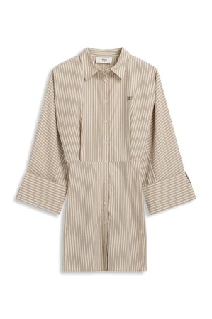 Atari Dress Oat Stripe M