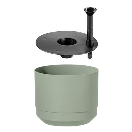 Krukke m/langtidsvanding Paulina ø 14 cm Grøn Orthex