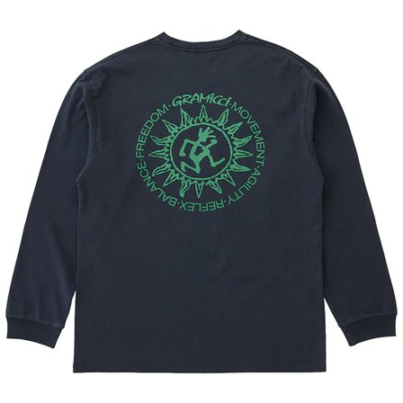 Gramicci Sun L/S Tee Navy Pigment