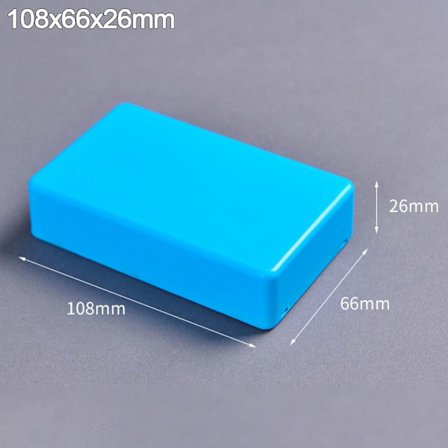 Elektronisk prosjektboks Vanntett deksel Prosjekt 108X66X26MM