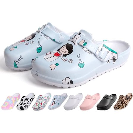 Havesko til kvinder og mænd, indendørs og udendørs hjemmesko (6UK)