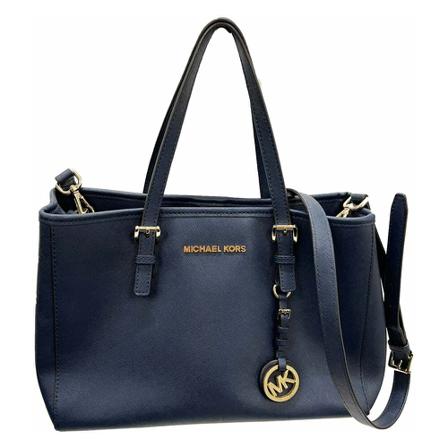 Michael Kors Pre-owned Pre-owned Tas , Blauw , Dames , Maat: ONE Size Vintage Tassen