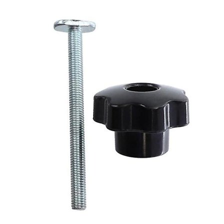 Håndtag T-slot Slider Gerings T-skinne Jig Skrue Fixture Bord Sav Fræser Sliske Skinne Specialtilbehør Træbearbejdningsværktøj Sæt 51bd
