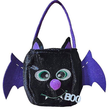 Halloween trick or treat väska, tygpåse presenthink 1