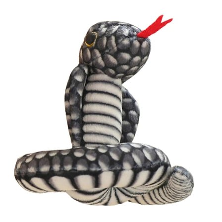 Slange Zodiac Plys Nøglering Sødt Lykkebringende Taskevedhæng til Piger Drenge Nytår Sødt Lykkebringende Festival Slange Nøglering