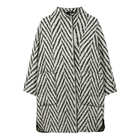 Luisa Cerano, Single-Breasted Coats Grijs, Dames, Maat:M