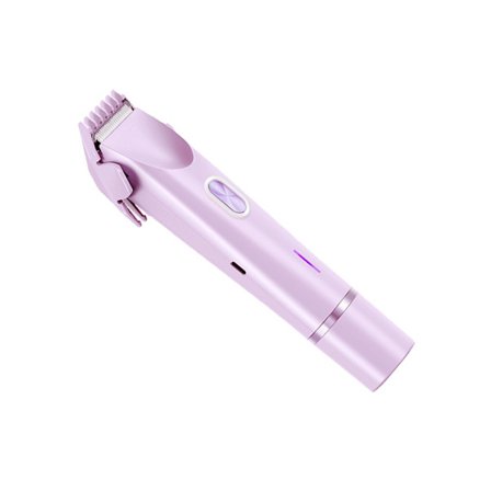 Hårborttagningsapparat för skonsam och effektiv hårborttagning - Dubbelhuvud, elektrisk bikini trimmer för både våt och torr användning Purple