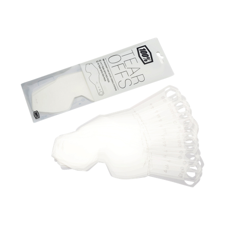 Zrywki Tear Off 100% RC1/AC1/ST1 Standardowe