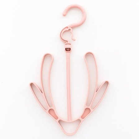 4stk Sko Tørkehenger Dobbelkrok ROSA