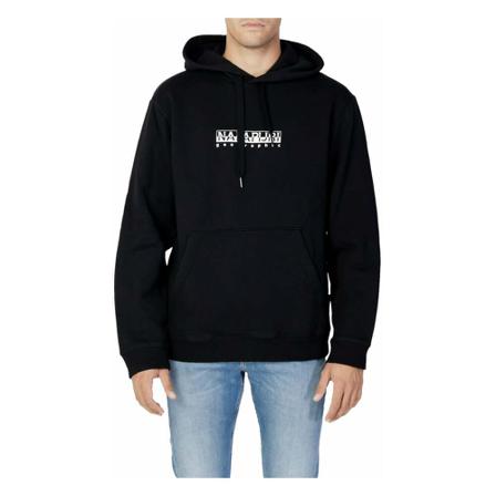 Napapijri Sweatshirts & Hoodies Sort, Herre, Størrelse: M