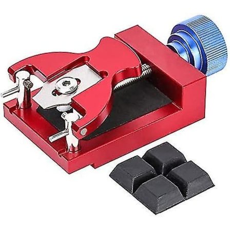 Justerbar Urkasse Stativ, Metal Ur Reparation Åben Kasse Stativ Remfjerner Base Bevægelse Reparationsværktøjer