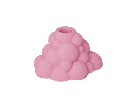 Dazzle & Dawn Bubble Lysestake-for-LED-lys Fuzzy-Bubblegum H8