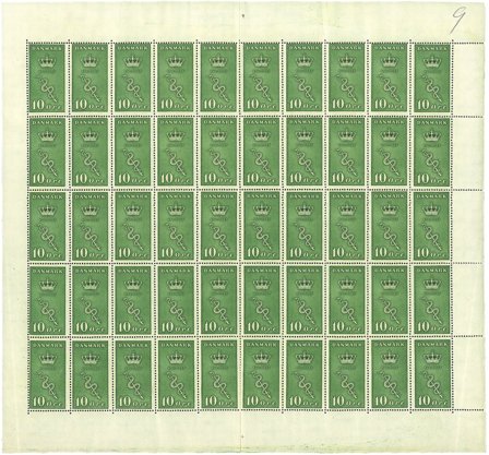 Danmark - 1 postfrisk helark AFA 178