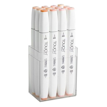 Twin Brush Marker 12-set Skin