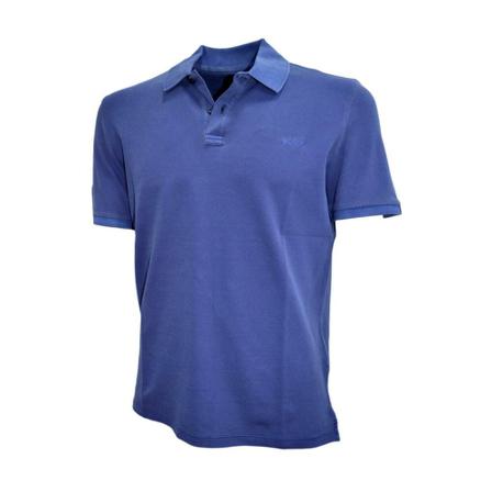 Woolrich Blue Vintage Mackinack Polo , Blauw , Heren , Maat: M