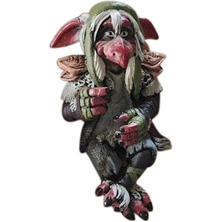 2 kpl Halloween-puutarhan kääpiöhahmo pelottava pelottava kääpiöhahmo puutarhan haltijahermo tyyli 4