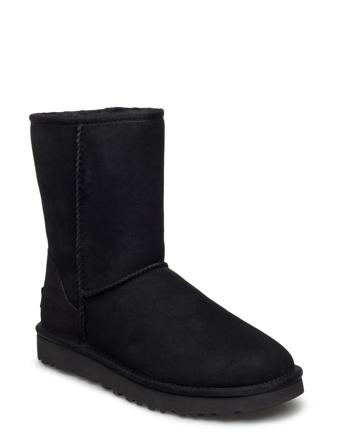 W Classic Short Ii Shoes Boots Ankle Boots Ankle Boot - Flat Svart UGG