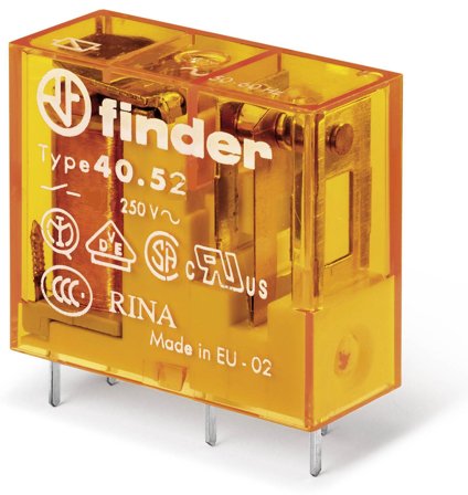 Finder F40528230 Relä 230 V AC 2-pol, 8A, Elfördelning & strömförsörjning