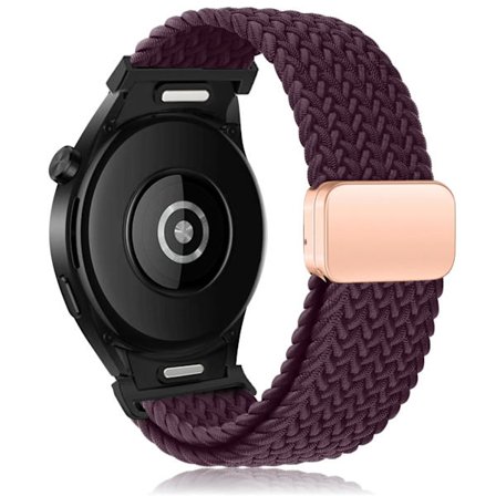 Punottu ranneke Samsung Galaxy Watch 6 4 classic/5 Pro 45mm 47mm 43mm 44mm 40mm:lle - Magneettinen ranneke ilman rakoja, Galaxy Watch 6 -hihnat, 