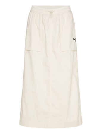 Future.puma.archive Zip-Off Maxi Woven Skirt Cream PUMA