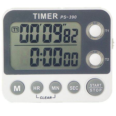 Kök Timer, 2 Kanals Kök Timer, Justerbar Ringsignal Volym,