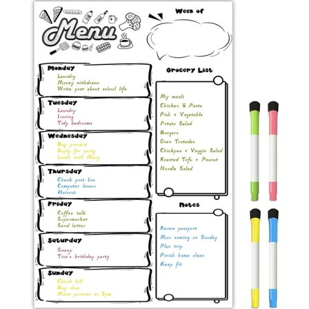 Magnetisk menytavla 28 x 41 cm