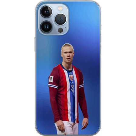 Kompatibelt Mobildeksel til Apple iPhone 13 Pro Max Erling Haaland Manchester City Norge fotball angriper toppspiller utrolig målproduksjon kraftig ra