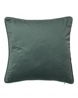 Kuddfodral enfärgad sammet 2-pack Grön - Linea