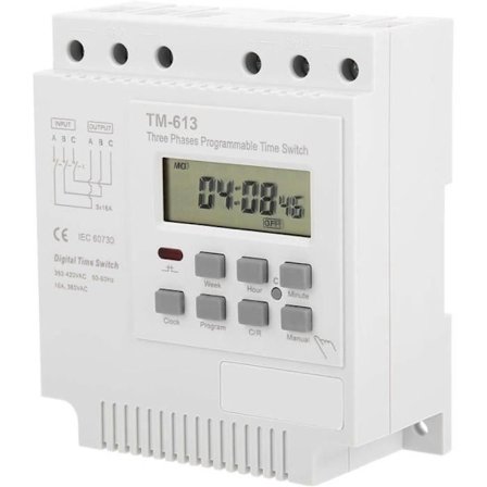 Programmerbar Timer - 380V TM-163, Trefaset Motor Timer Switch 350V-420V AC