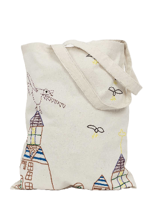 A World of Craft KHULNA HOUSE Väska Väskor & plånböcker Dam Vit 35x42 cm