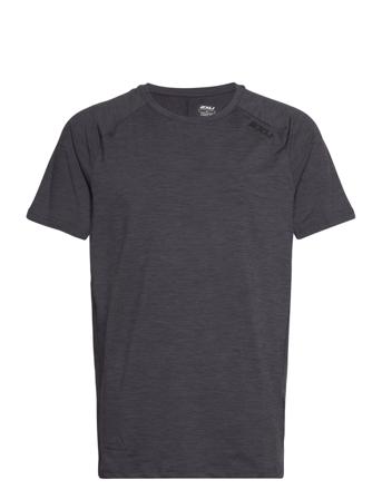 Motion Tee T-shirts Short-sleeved Svart 2XU