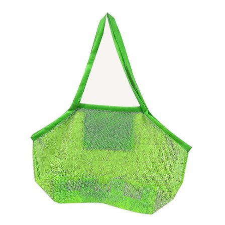 Strandlegetøj Mesh Taske Børn Skalindsamling Taske Strand Sand Legetøjstaske