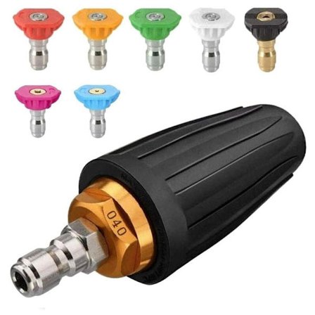 Korkeapaineturbosuutin painepesuriin, 4000 PSI, 1/4 "