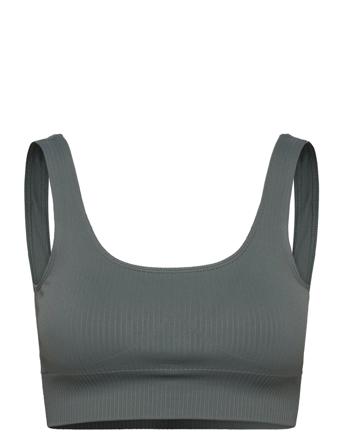 Ribbed Seamless Bra Aim ́n Green