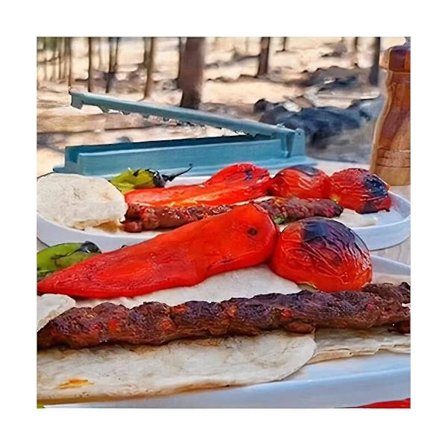 Kebabform för en rad, Kebabmaskin i plast