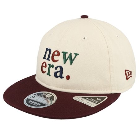 New Era - Bege snapback Boné - Ne Contrast 9FIFTY Light Terracotta/Maroon Snapback @ Hatstore