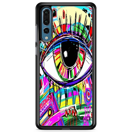 Bjornberry Skal Huawei P20 Pro - Abstrakt Öga