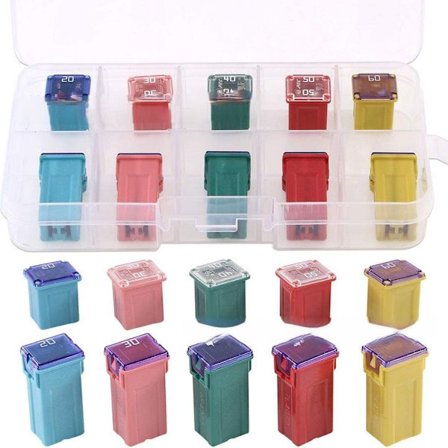 10 Pack Micro Cartridge Sikringer Mini Automotive Box Micro Hun