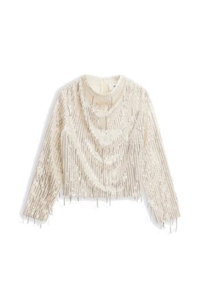 Beverly Fringe Top Lt Gold XS