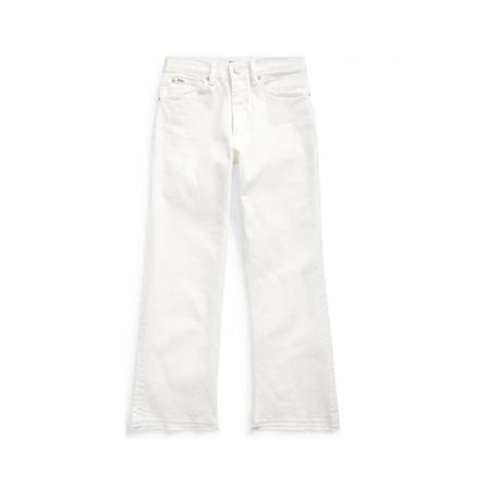 Polo Ralph Lauren, Laight Flare Denim jeans Beige, Dames, Maat:W28