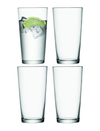 LSA International | Gio Juice Glass Set 4 | 32 CL