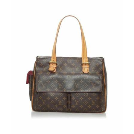 Louis Vuitton Vintage Pre-owned Monogram Multipli-Cité Taske Brun, Dame Vintage Tasker, Størrelse: ONE Size