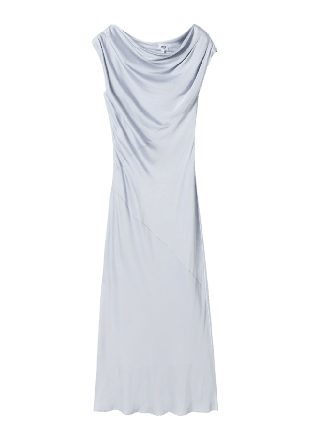 Twist & Tango Vanessa Satin Dress Klänningar Dam Blå 34